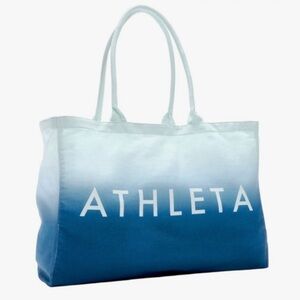 Athleta Gradient Blue Tote Bag